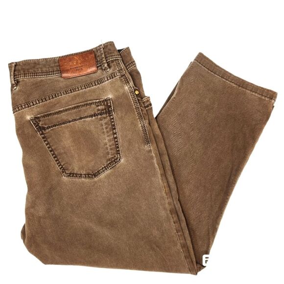 Bugatti Madrid Style Modern Fit 5 Pocket Chino Pants 40x24 - Picture 1 of 7